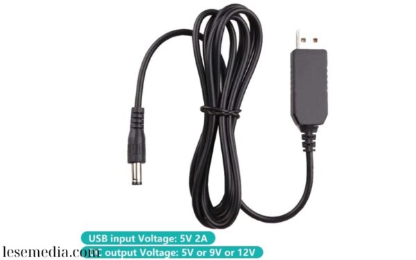 Cáp Chuyển Đổi Wifi Từ 12V-5V Sang 9V-5V Sang USB 5V (1)